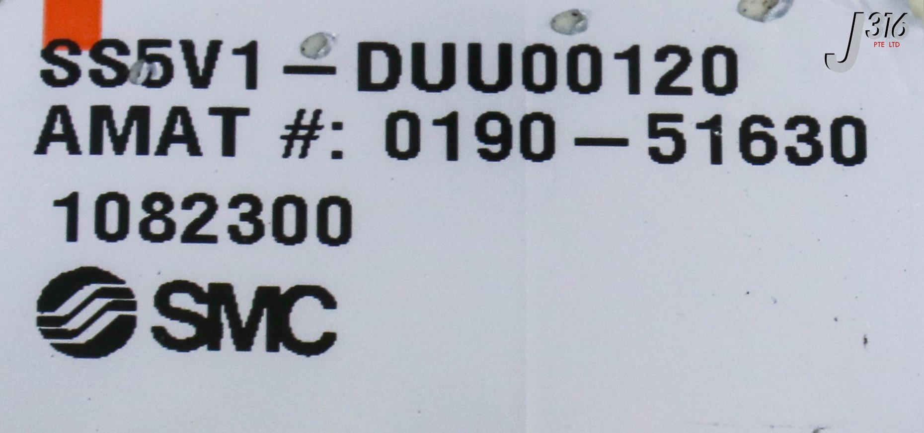 16504 SMC 15 SLOTS PNEU MANF W/ 3X SOLENOID VLV AMAT SS5V1